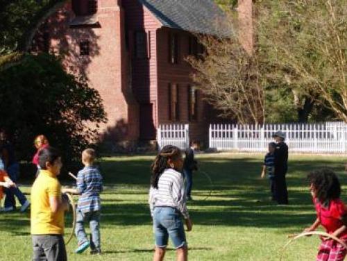 Colonial Games and Family Fun at Historic Bath