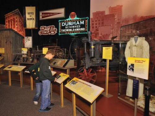 The Story of North Carolina Exhibit at the N.C. Museum of History in Raleigh