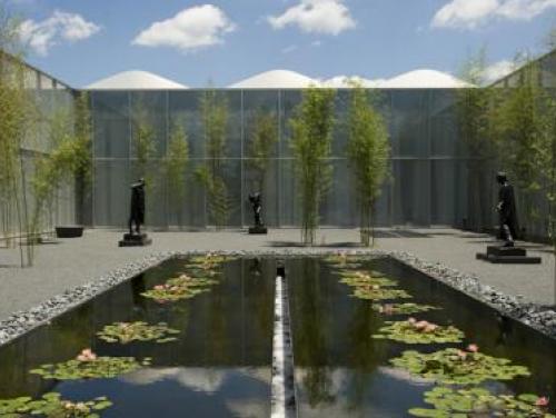 Rodin Court at the N.C. Museum of Art