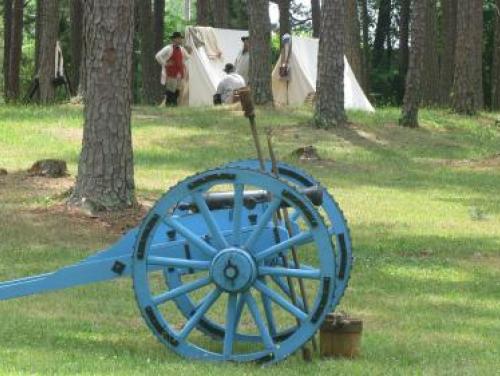 Cannon at Alamance Battleground