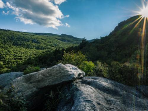 Storyteller Rock at Grandfather Mountain State Park