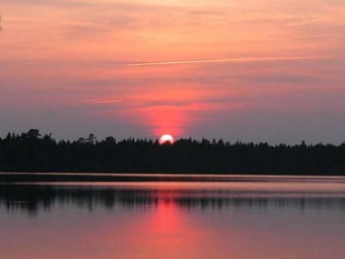 A Jones Lake State Park sunset