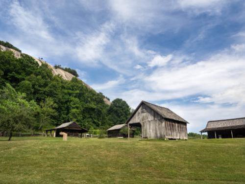  A restored mid-19th century mountain farm in the shadow of Stone Mountain