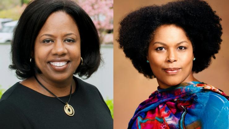 Tracey Burns and Michelle Lanier