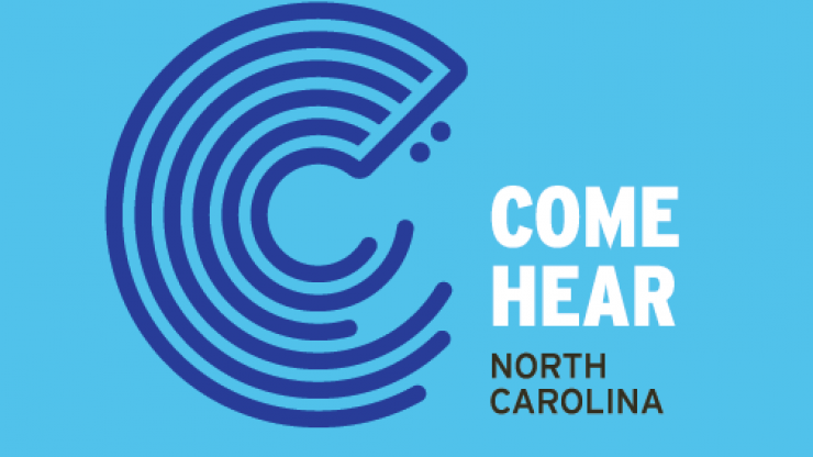 Come Hear NC logo