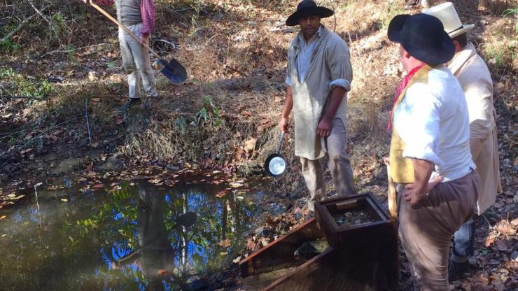 Panning for gold