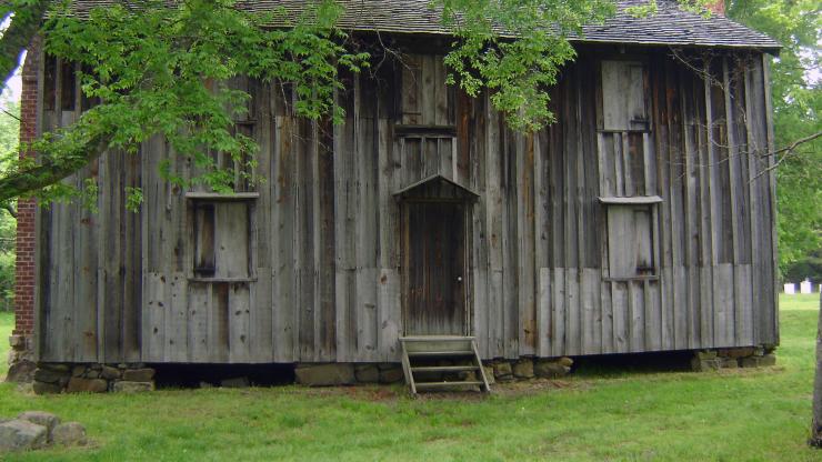 Slave quarters at Historic Stagville
