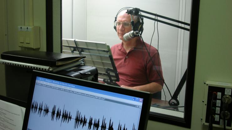 Recording Audio Books at the N.C. Library for the Blind and Physically Handicapped