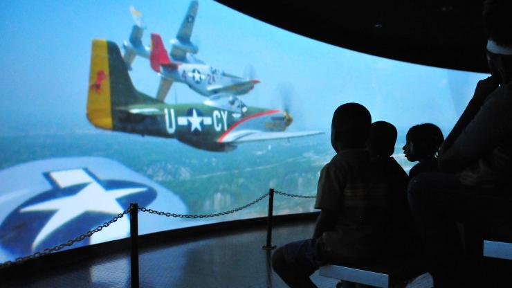 The N.C. Transportation Museum offers the “Rise Above: Tribute to Tuskegee Airmen” exhibit in February. The N.C. Transportation Museum offers the “Rise Above: Tribute to Tuskegee Airmen” exhibit in February.