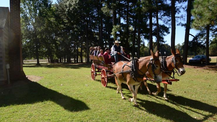 Wagon rides and fall fun are featured at the Bentonville Fall Festival. Wagon rides and fall fun are featured at the Bentonville Fall Festival