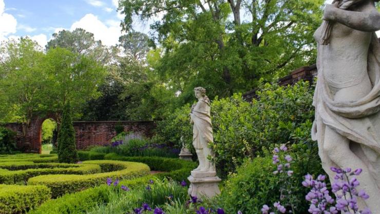 The Latham Memorial Garden at Tryon Palace The Latham Memorial Garden at Tryon Palace