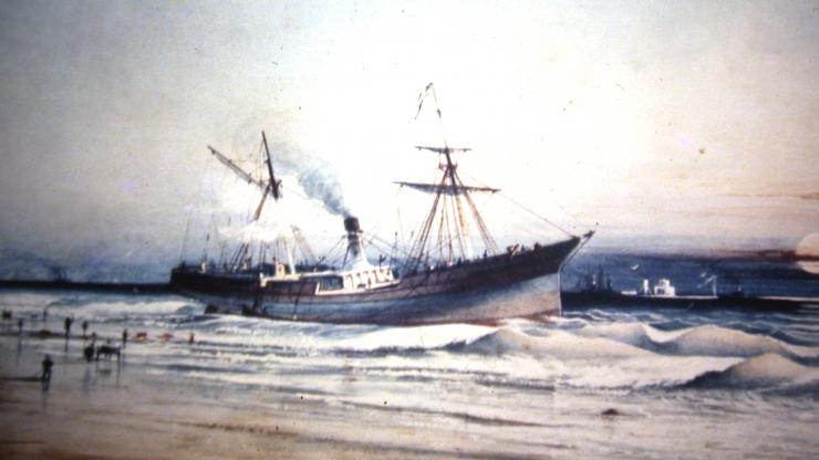 An 1862 painting of the Modern Greece An 1862 painting of the Modern Greece
