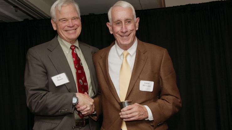 D. G. Marin Award presents Julian Pleasants with the 2015 Reagan Award D. G. Marin Award presents Julian Pleasants with the 2015 Reagan Award