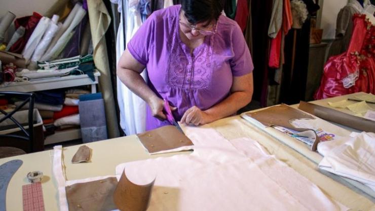 Tryon Palace costume shop and conservation lab 