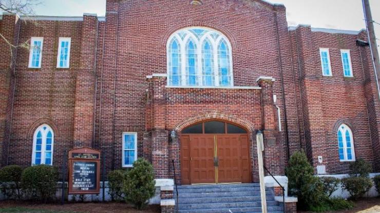 A historic African American church in New Bern