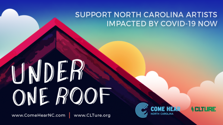 Under One Roof Benefit Concert Raises 50 000 For North Carolina Artists Nc Dncr