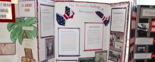 National History Day exhibits at the 2016 North Carolina contest National History Day exhibits at the 2016 North Carolina contest