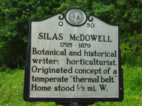 Silas McDowell, Originator of the Thermal Zone Concept