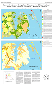 Geomorphic and Inferred Geologic Maps of the Manteo 30 x 60-Minute Quadrangle and the Eastern one-Third of the Plymouth 30 x 60-Minute Quadrangle, North Carolina	