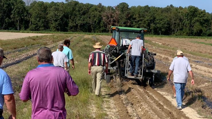 Agricultural plastics field trial demonstration Agricultural plastics field trial demonstration