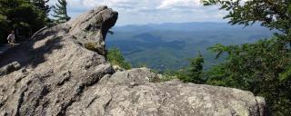 Scenic view of Blowing Rock