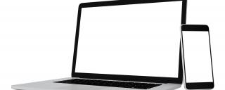 Laptop and cell phone Laptop and cell phone