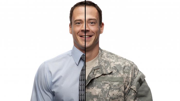 military and civilian combined