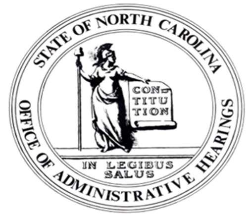 State of North Carolina Office of Administrative Hearings seal