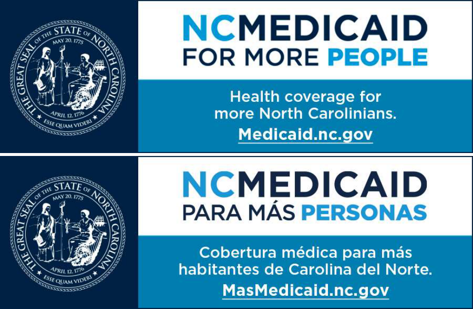 NC Medicaid bilingual logo