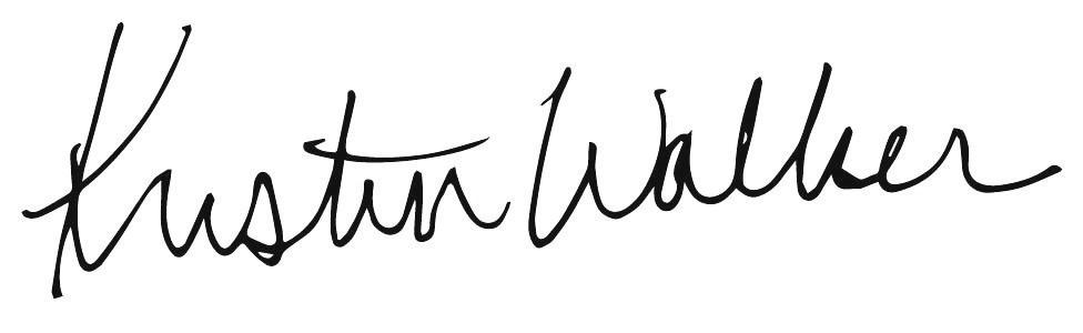 Signature of Kristin Walker