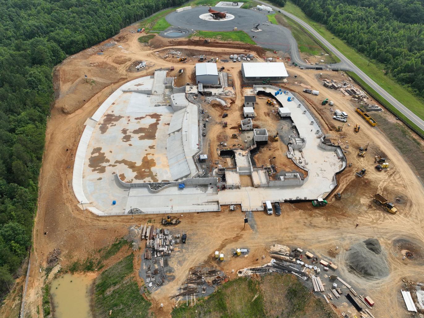 North Carolina Emergency Training Center Construction June 12 2025