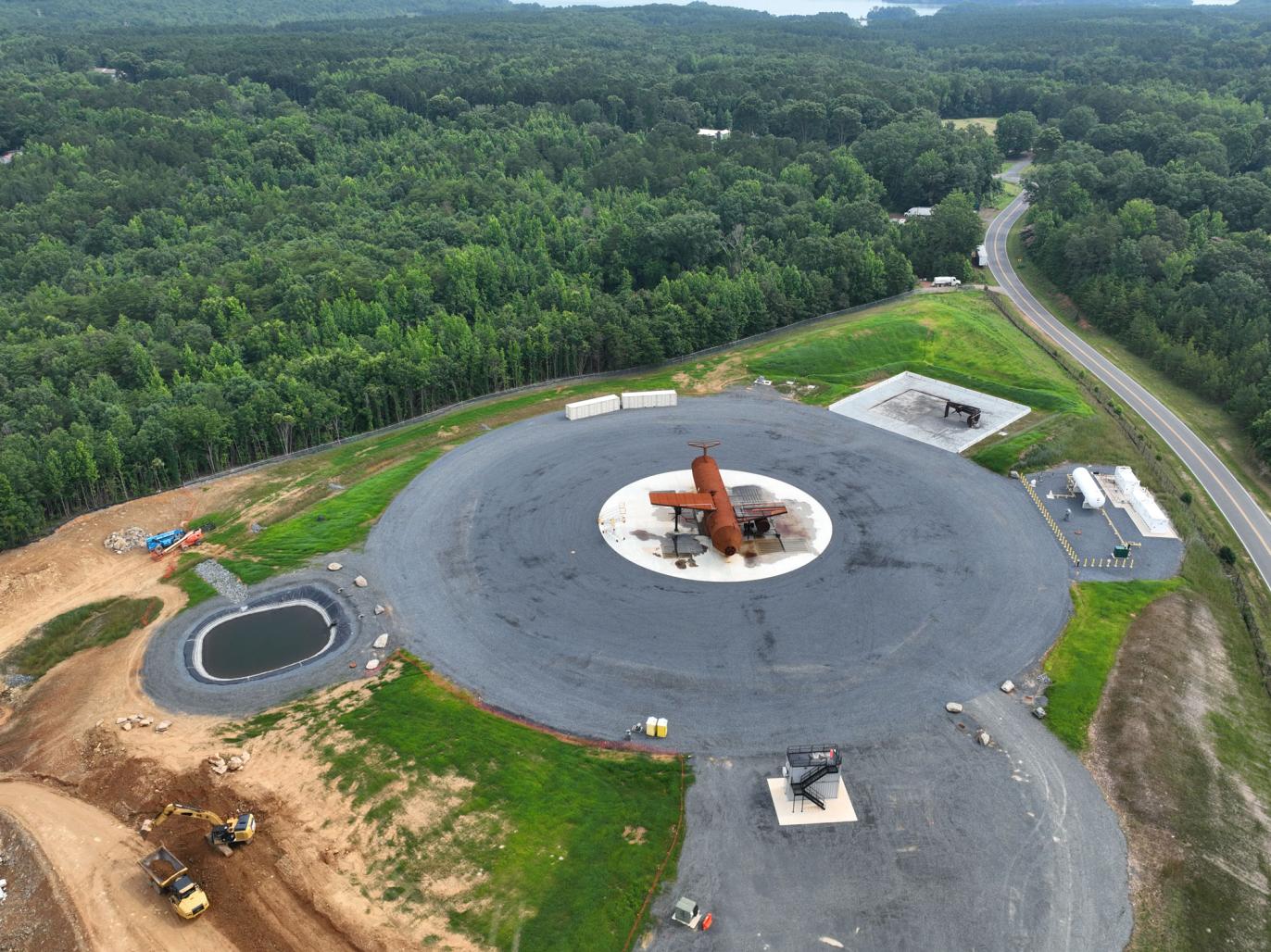 North Carolina Emergency Training Center Construction June 12 2025