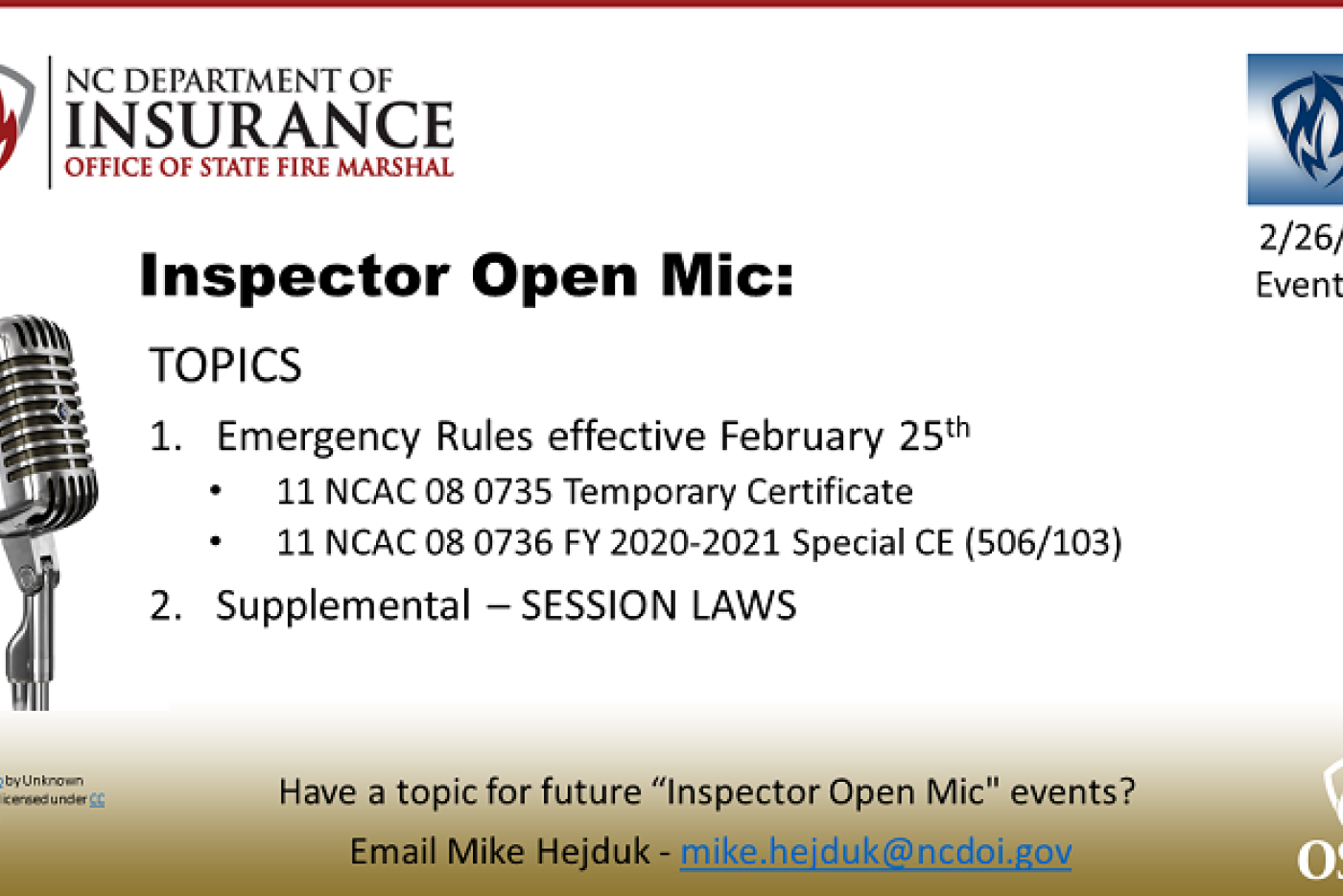 online discussion topics for February 26, 2021.