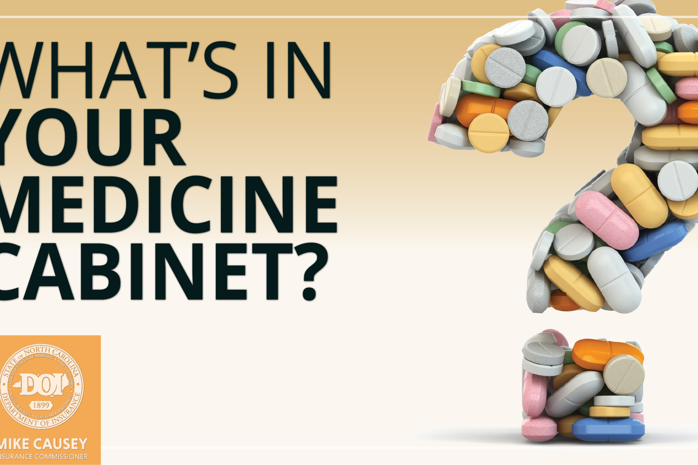 What's in your medicine cabinet graphic