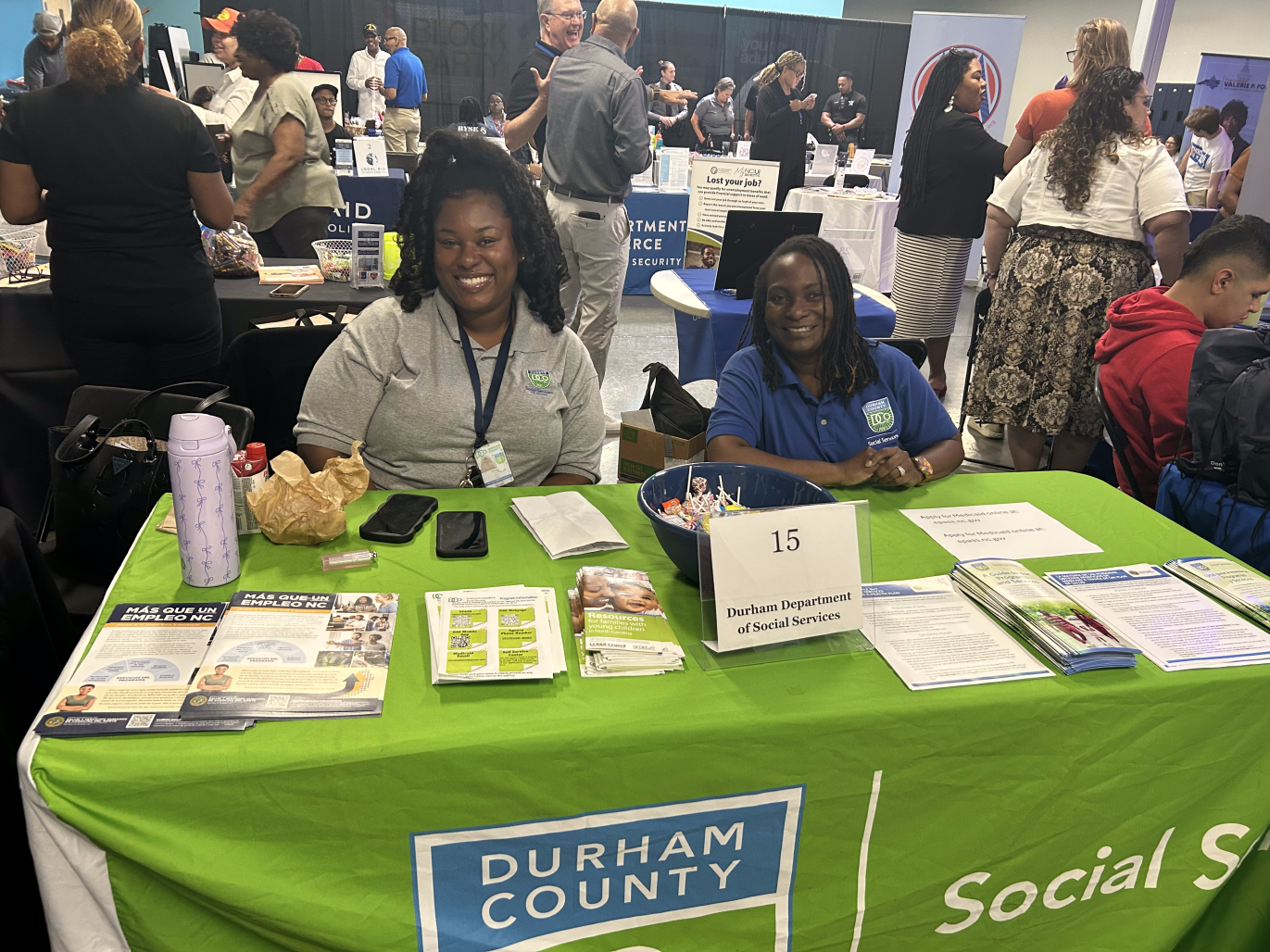 Durham Department of Social Services table
