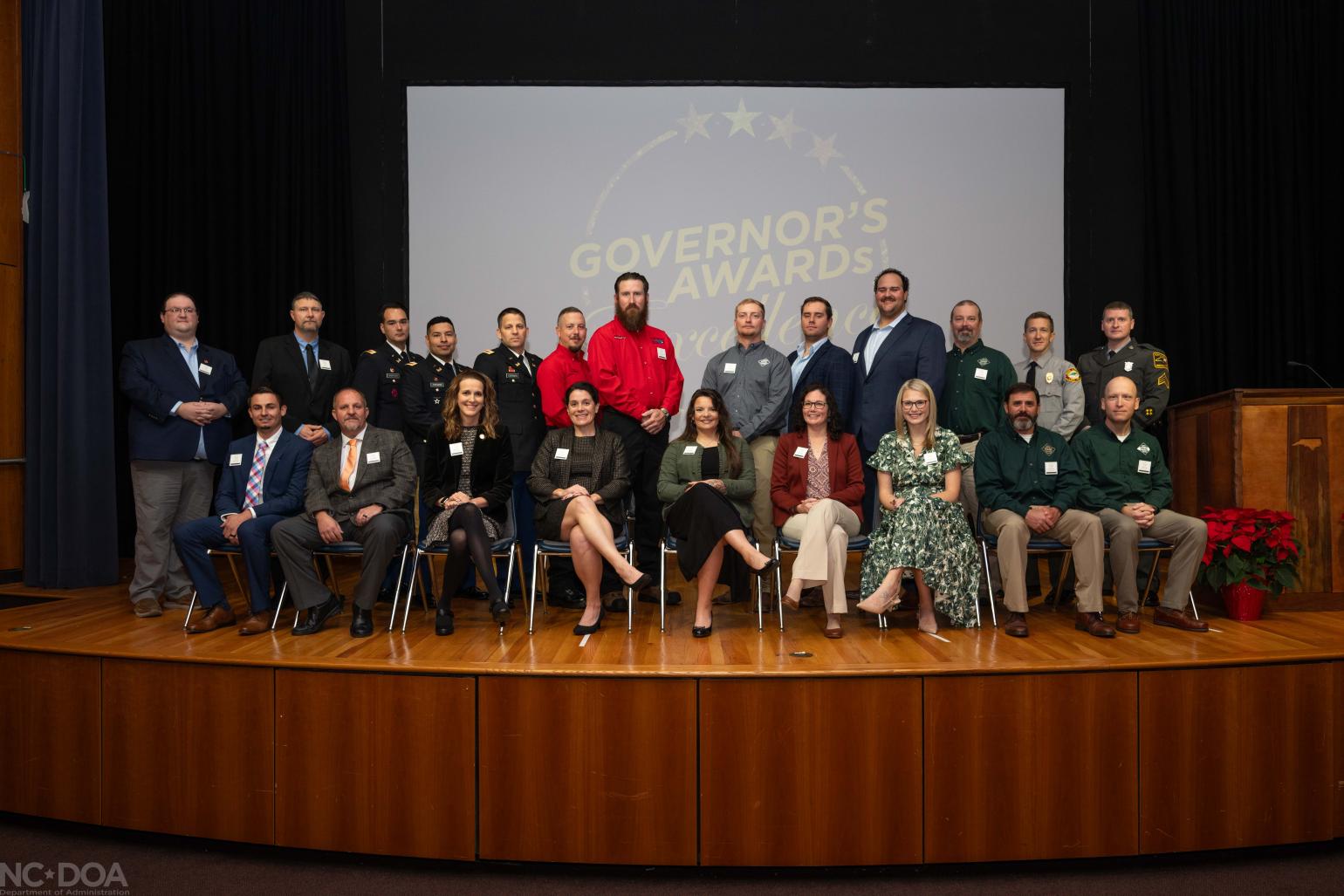 group of people on stage