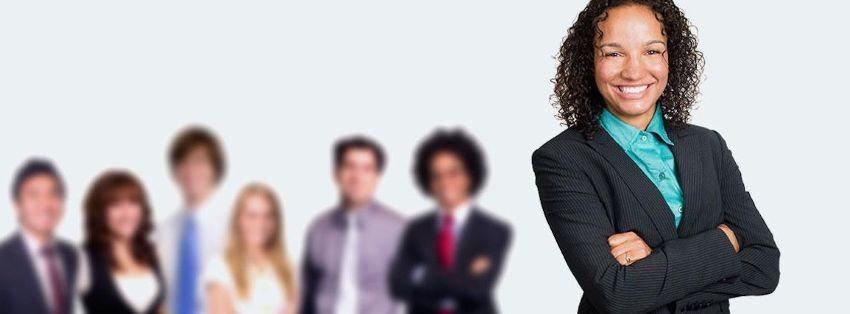 A group of business people.