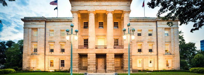 North Carolina Capitol building.