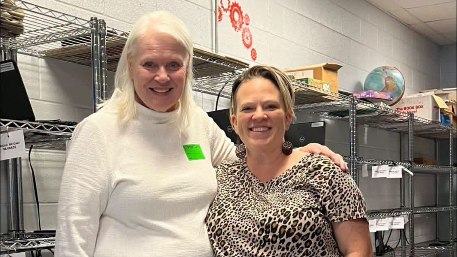 Director Meyer and Dr. Cathryn Hughes-Barnett