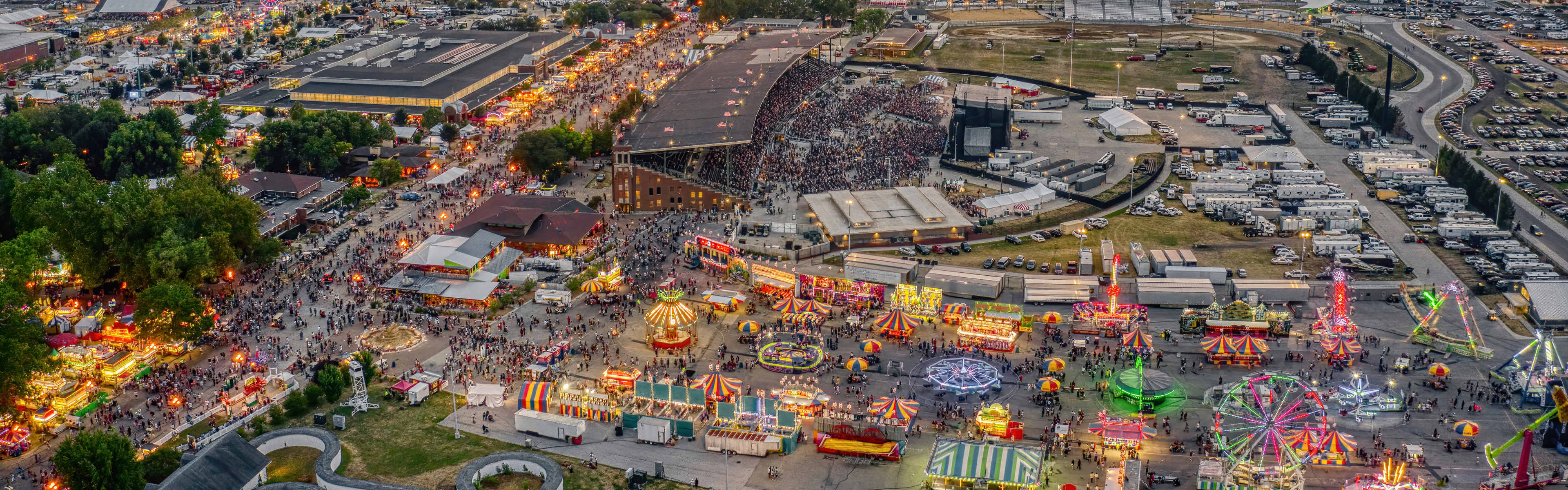 Arial View of State Fair