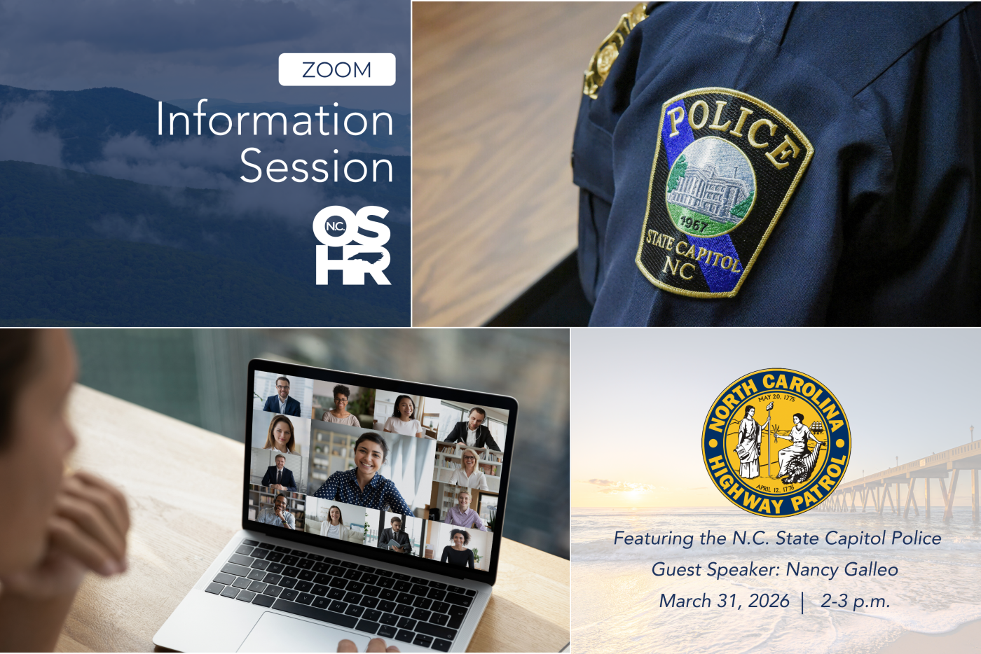 Information Session with State Capitol Police - Tuesday, March 31, 2026 ...