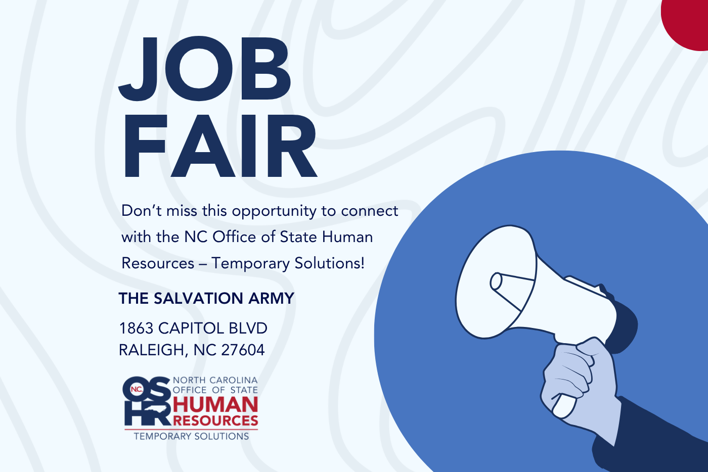 Job Fair Event at the Salvation Army