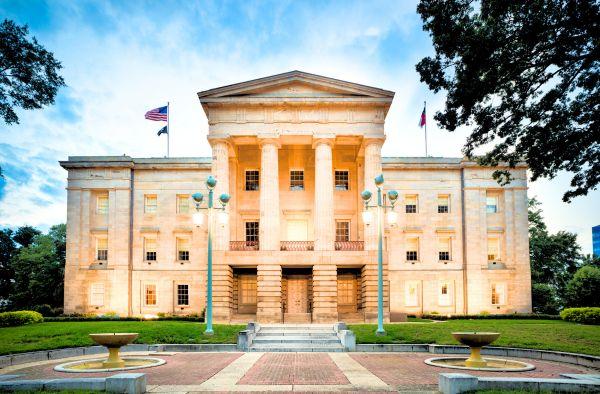 North Carolina Capitol building.