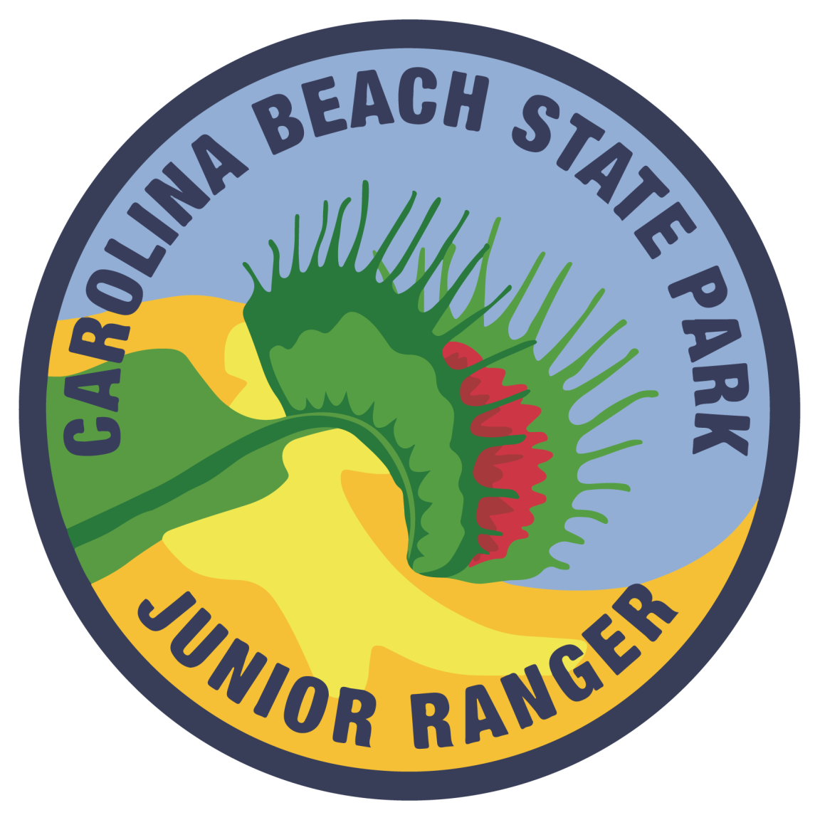 Junior Ranger patch for Carolina Beach State Park
