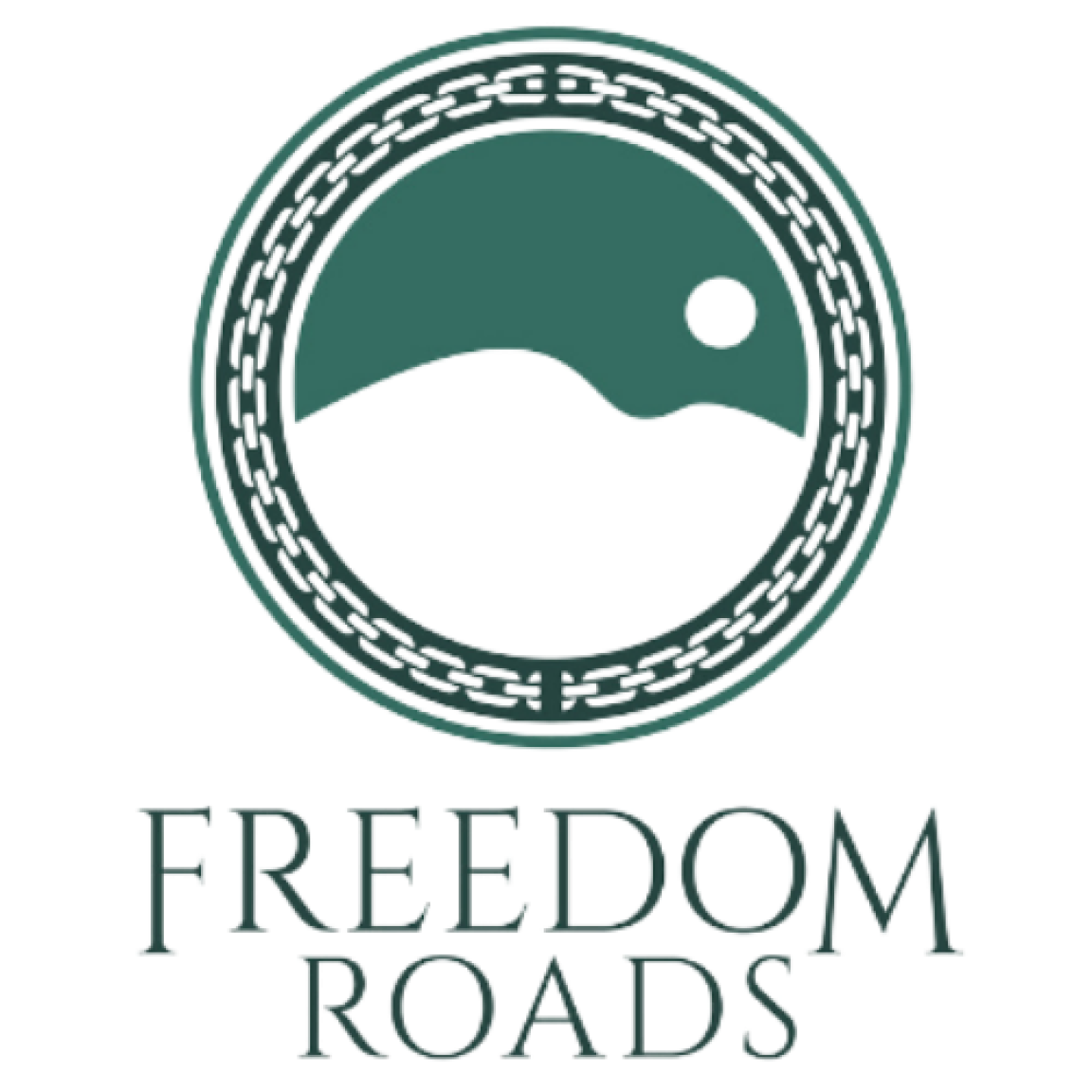 Logo of the Freedom Roads program by the North Carolina African American Heritage Commission