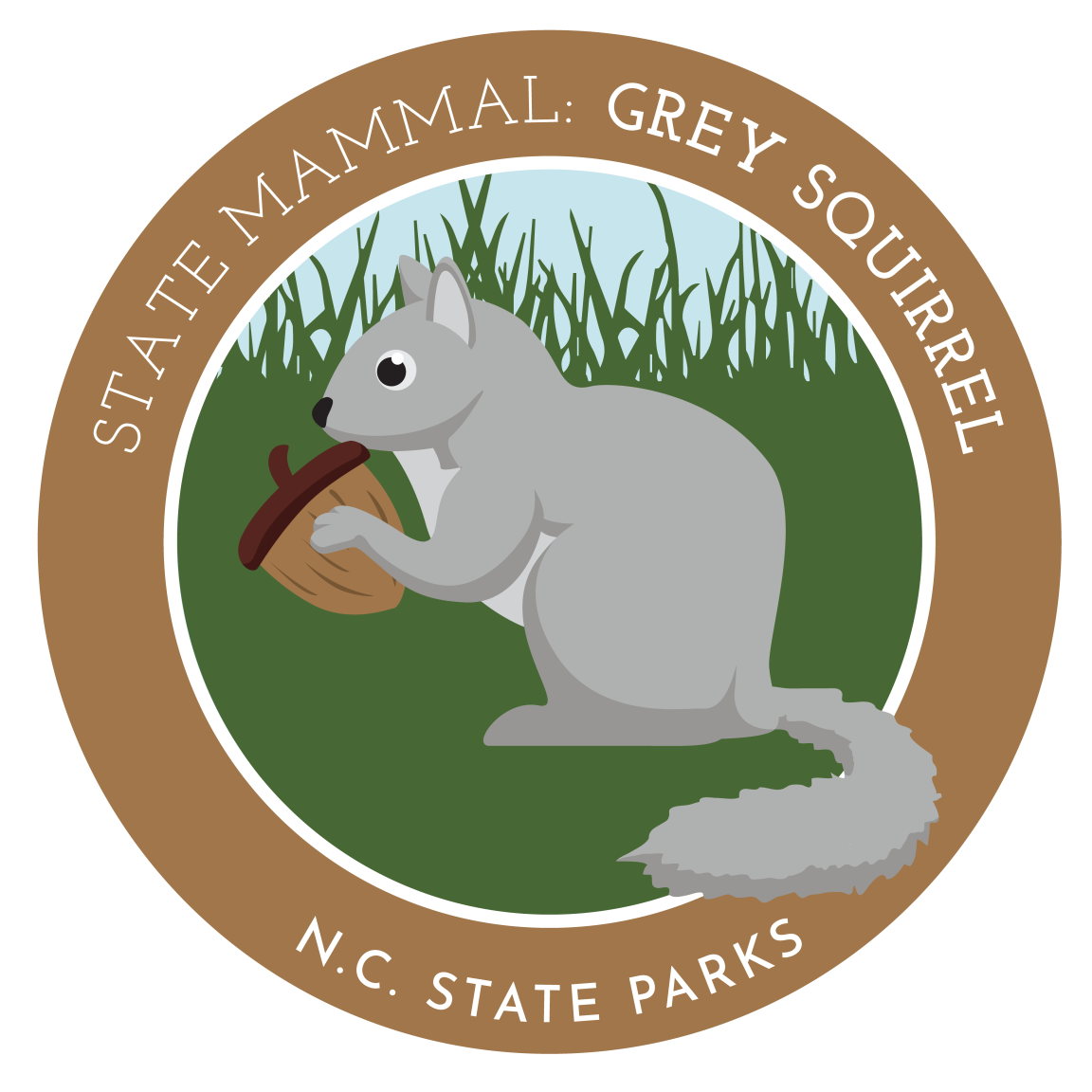 state mammal - grey squirrel