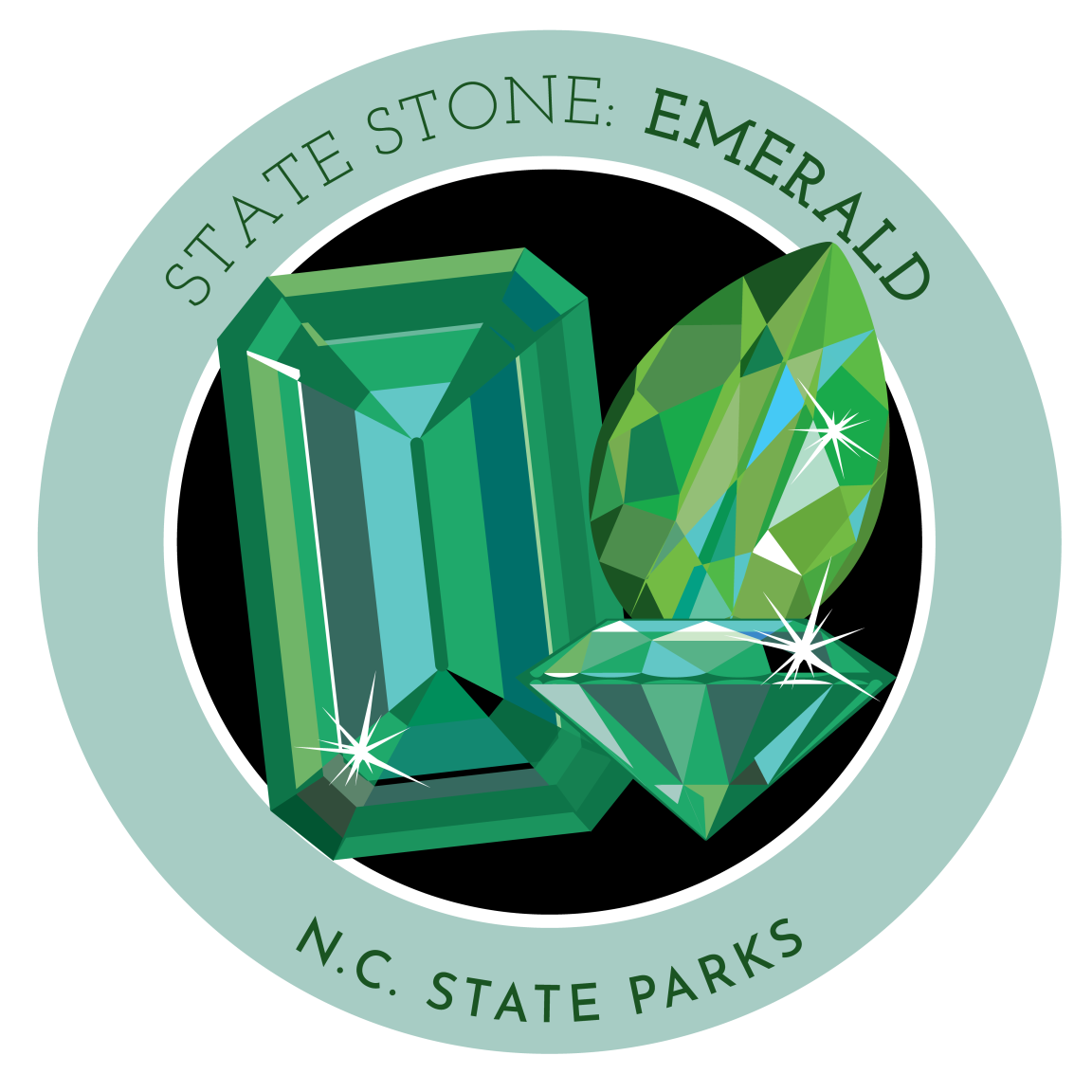 state stone - emerald 