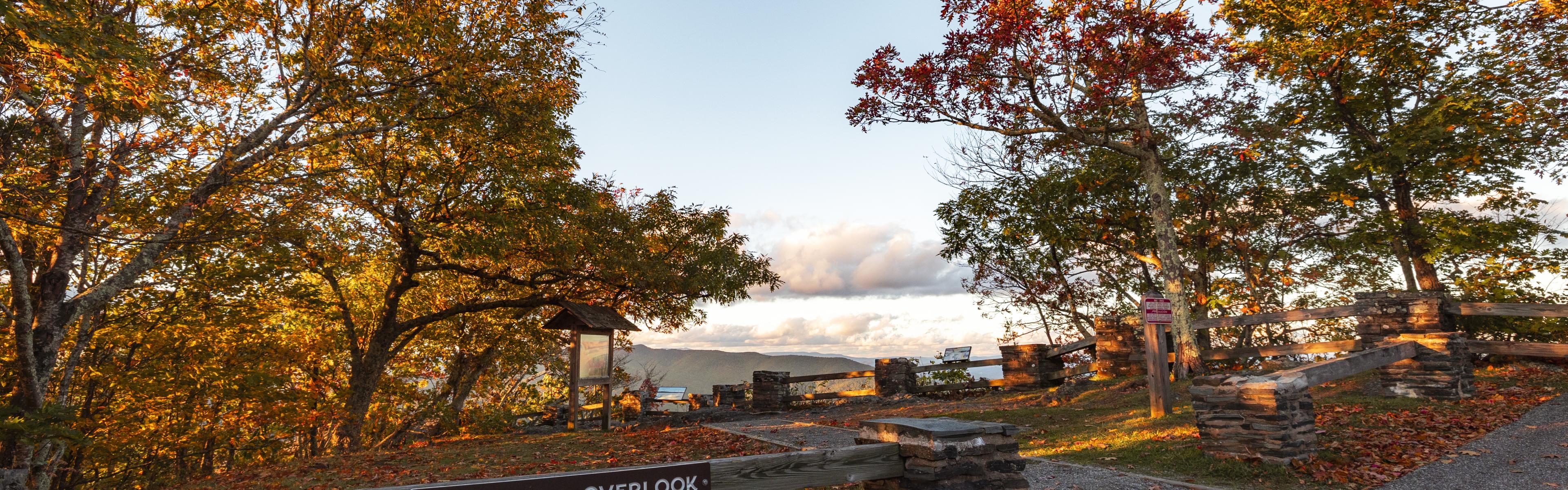 Fall colors at Jefferson Overlook