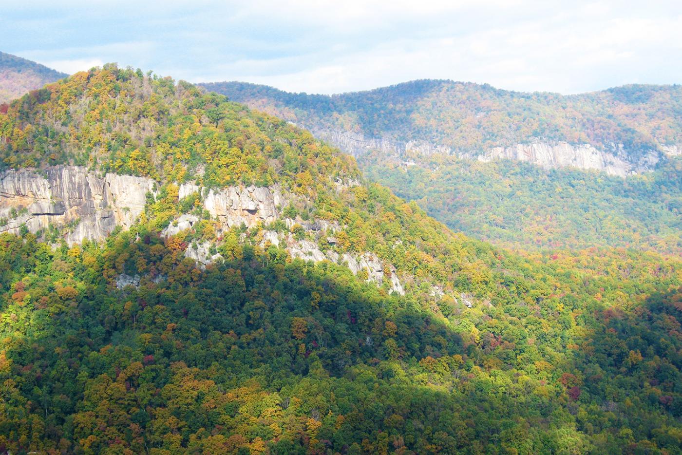 Rumbling Bald Mountain at Chimney Rock State Park