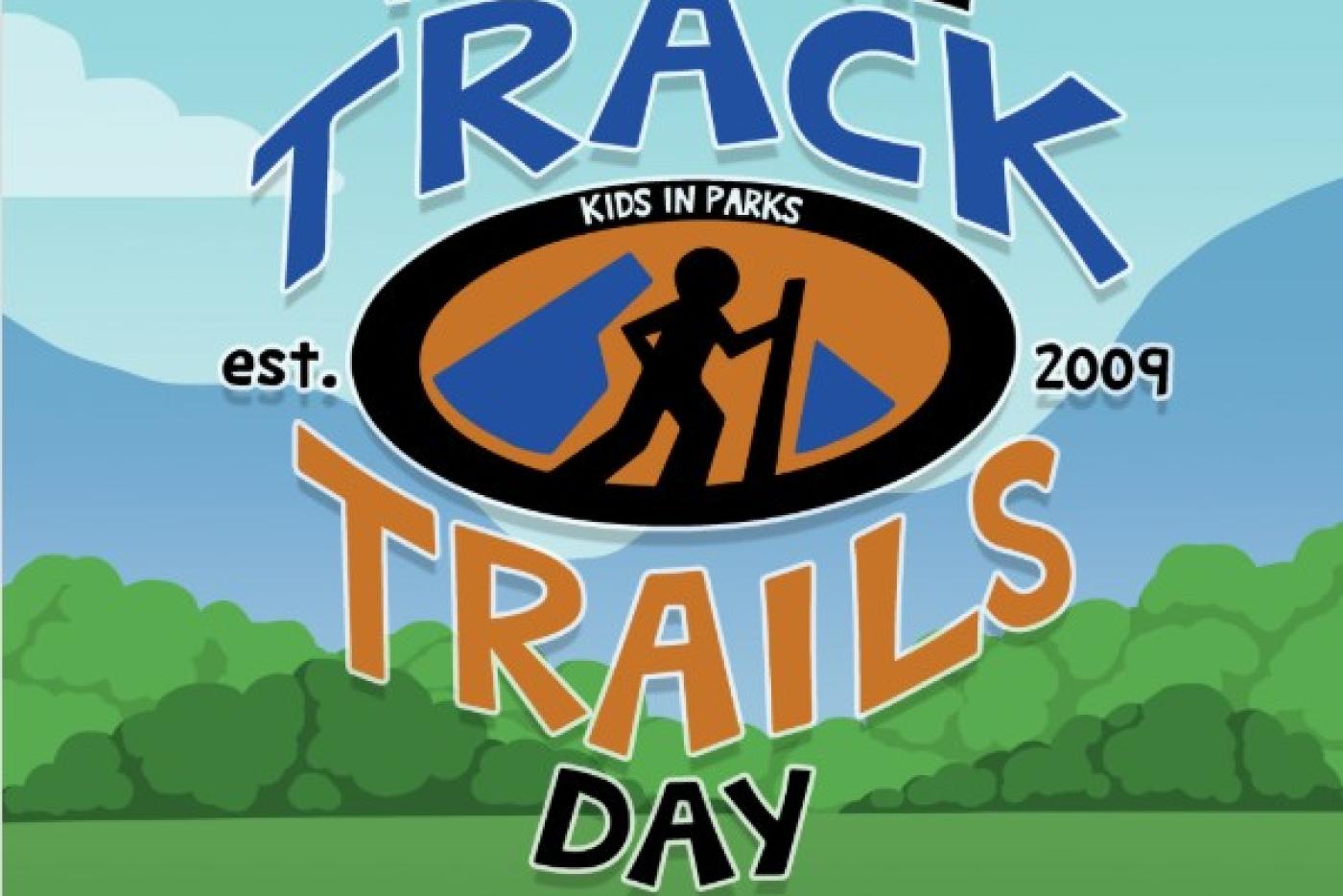 National TRACK Trails Day logo with date
